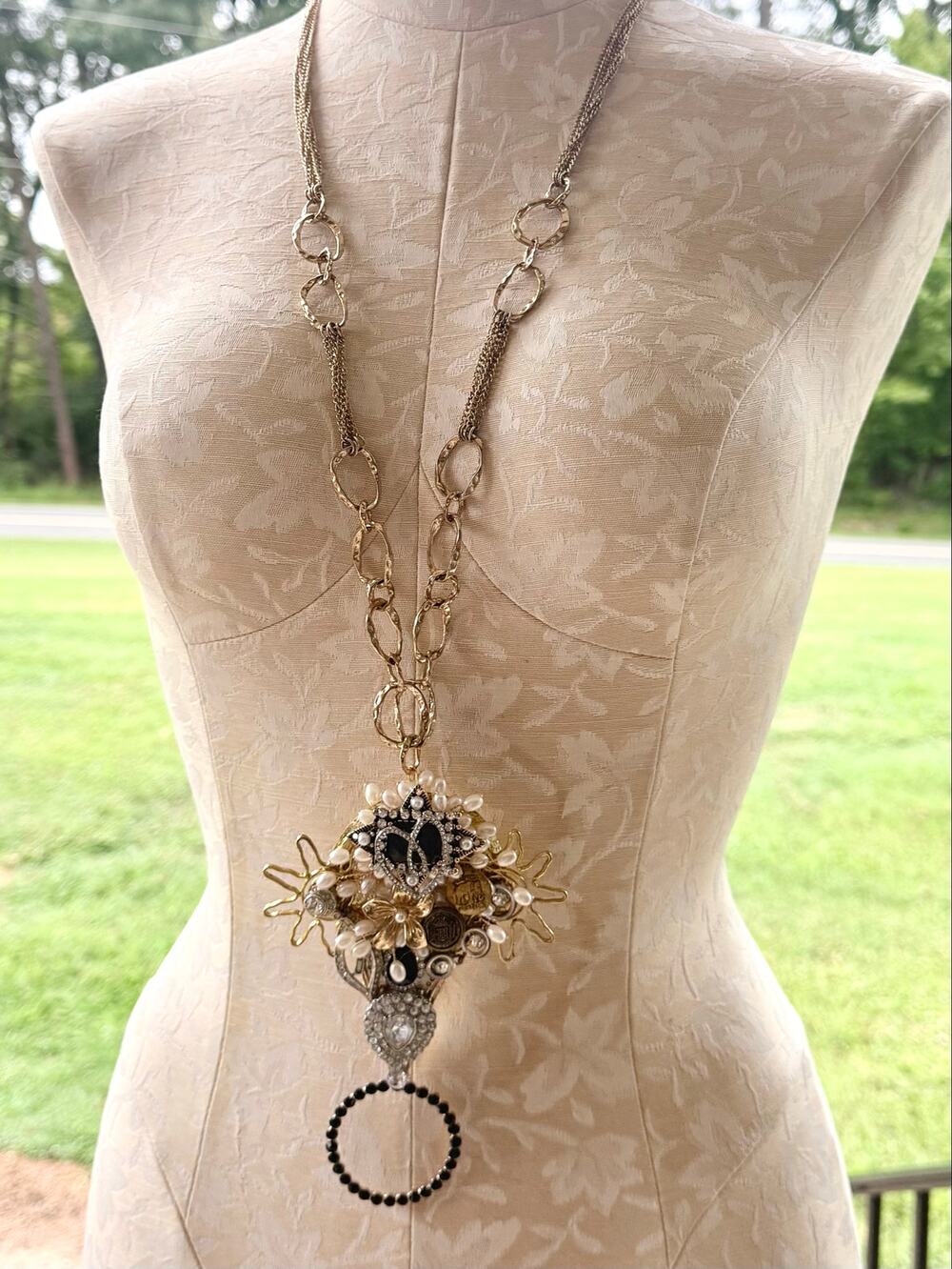 Bold Handcrafted Statement Necklace